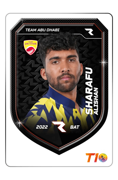 Alishan Sharafu Player NFT card