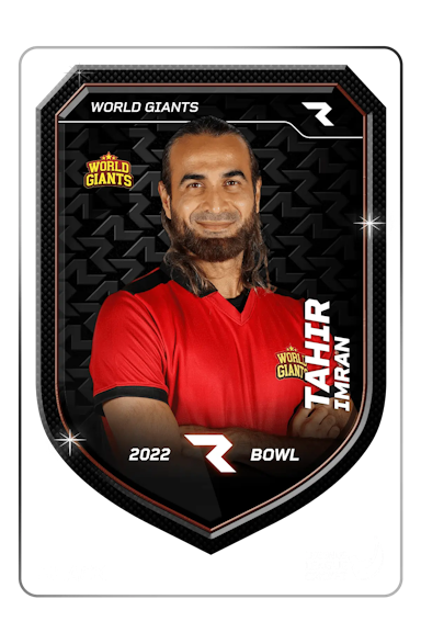 Imran Tahir Player NFT Card