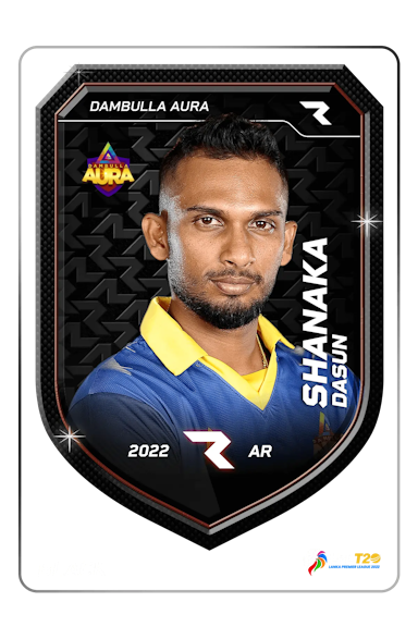 Dasun Shanaka Player NFT Card