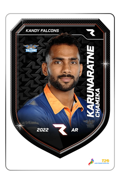 Chamika Karunaratne Player NFT Card