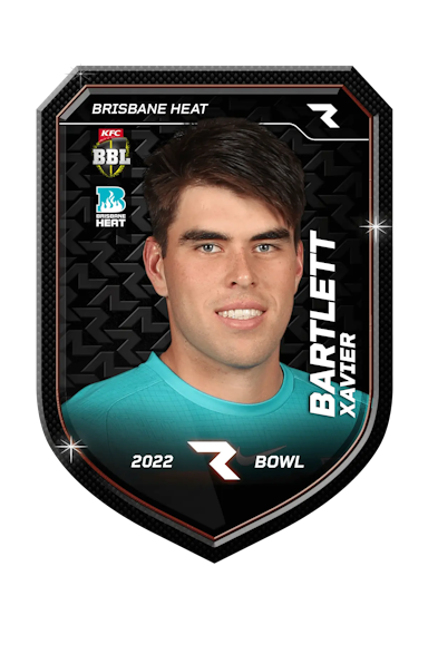 Xavier Bartlett Rario player NFT card