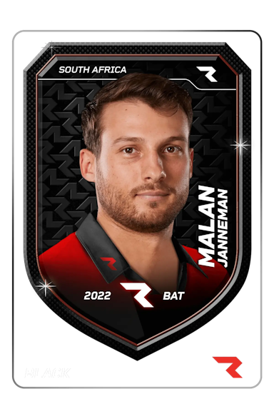 Janneman Malan Player NFT Card