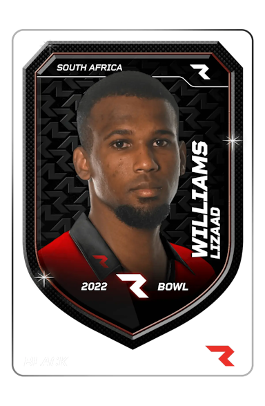 Lizaad Williams Player NFT Card