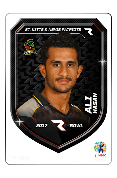 Hasan Ali Player NFT Card 