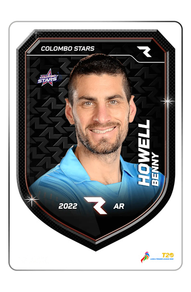 Benny Howell Player NFT Card
