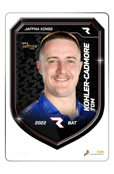 Tom Kohler Cadmore Player NFT Card