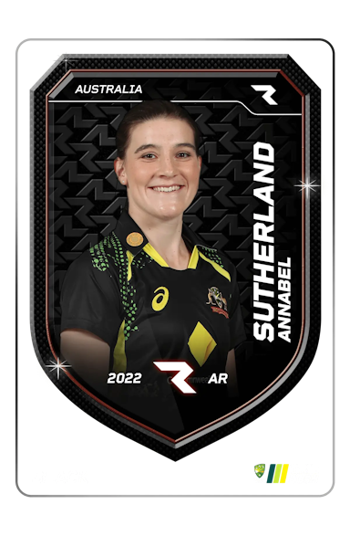 Annabel Sutherland Player NFT Card