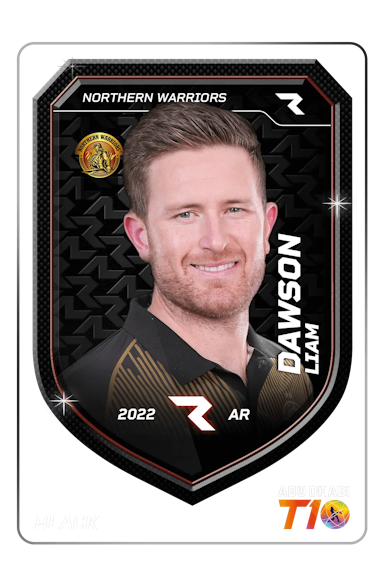 Liam Dawson Player NFT Card