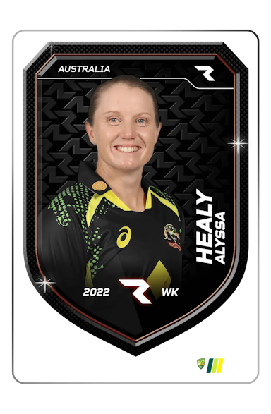 Alyssa Healy Player NFT Card