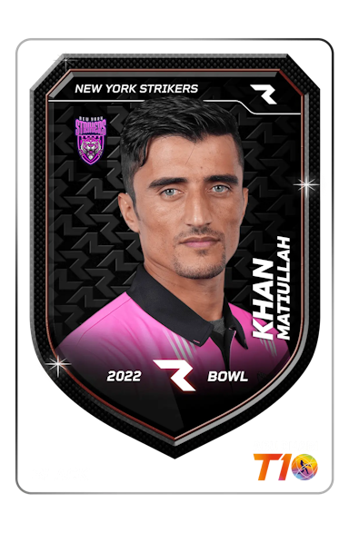 Matiullah Khan Player NFT Card