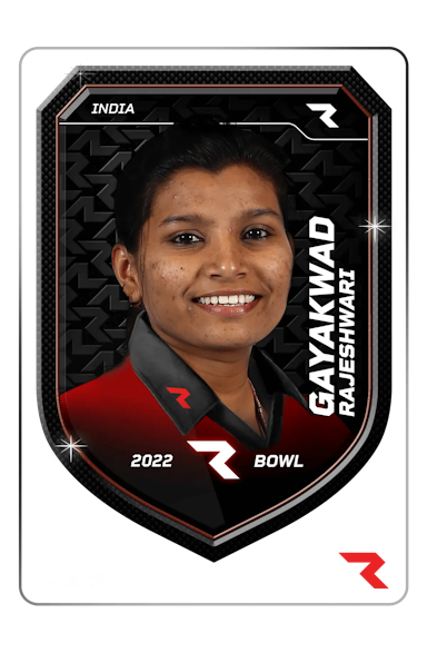 Rajeshwari Gayakwad Player NFT Card