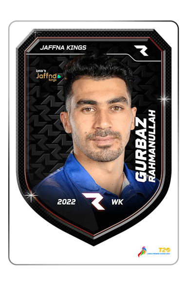 Rahmanullah Gurbaz Player NFT Card