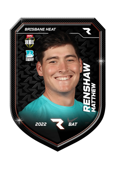 Matthew Renshaw Rario player NFT card