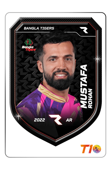 Rohan Mustafa Player NFT Card