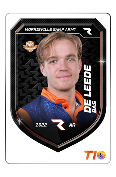 Bas De Leede Player NFT card