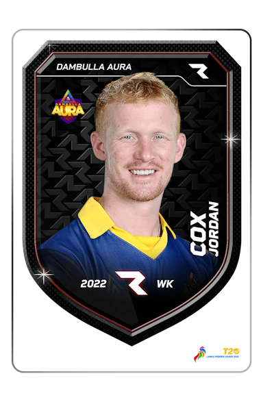 Jordan Cox Player NFT Card