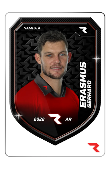 Gerhard Erasmus Player NFT Card