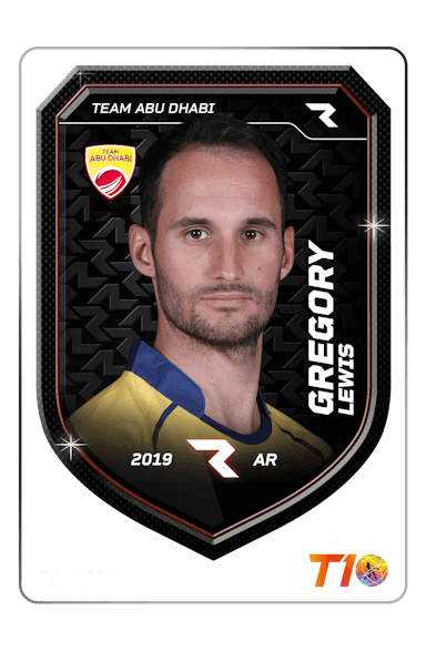 Lewis Gregory Player NFT Card