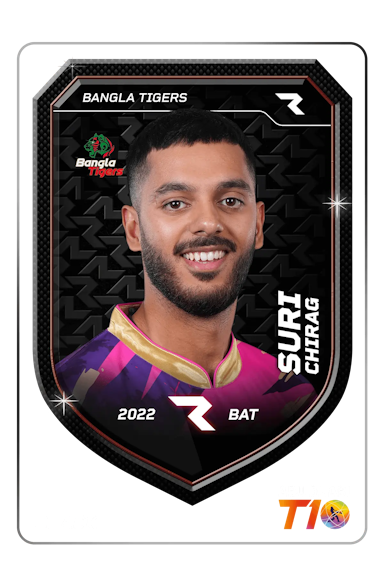 Chirag Suri Player NFT Card