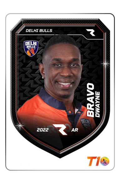 Dwayne Bravo Player NFT Card
