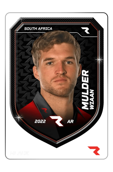 Wiaan Mulder Player NFT Card