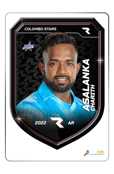 Charith Asalanka Player NFT Card