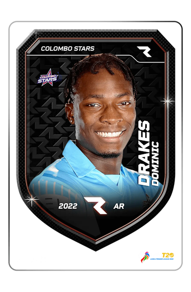 Dominic Drakes Player NFT Card