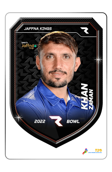 Zaman Khan Player NFT Card