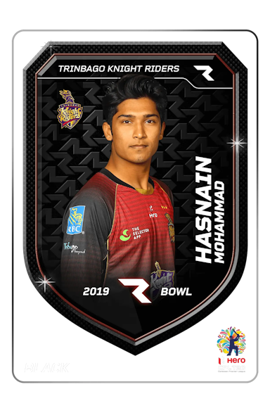 Mohammad Hasnain Player NFT Card
