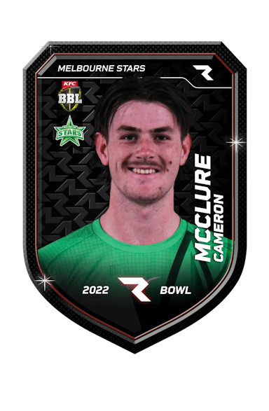 Cameron McClure Rario player NFT Card