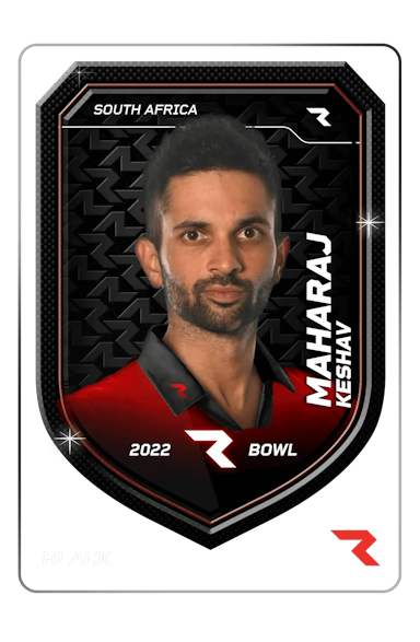 Keshav Maharaj Player NFT Card