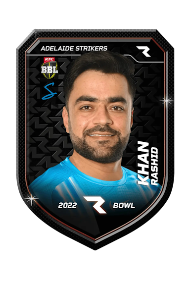 Rashid Khan Rario Player NFT Card