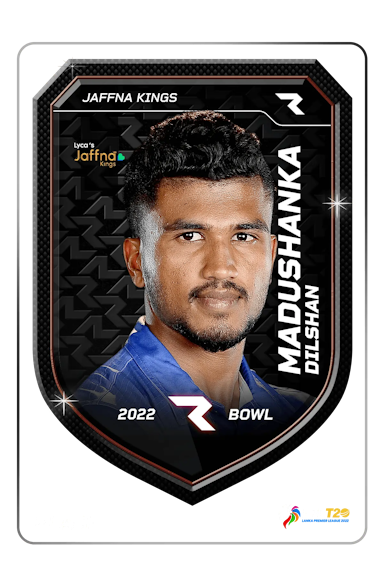 Dilshan Madushanka Player NFT Card
