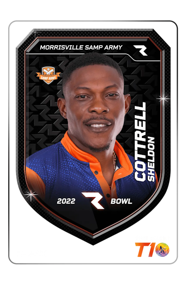Sheldon Cottrell Player NFT Card