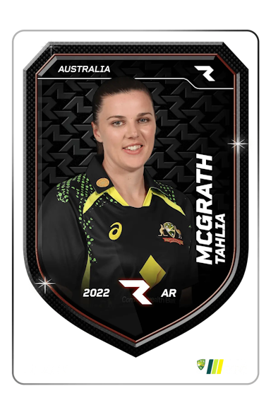 Tahlia McGrath Player NFT Card