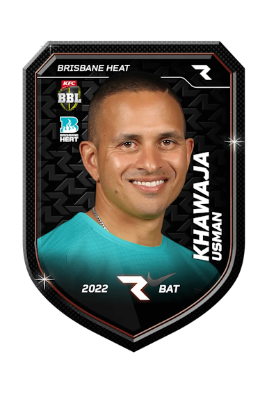 Usman Khawaja Rario player NFT card