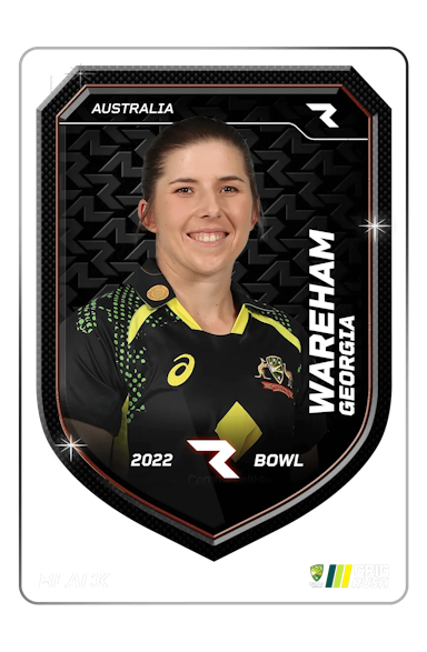 Georgia Wareham Player NFT Card
