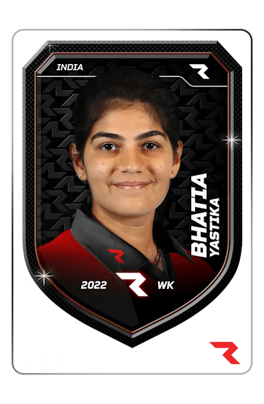 Yastika Bhatia Player NFT Card