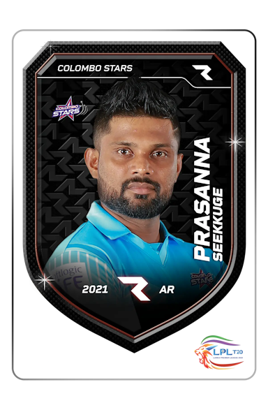 Seekkuge Prasanna Player NFT Card