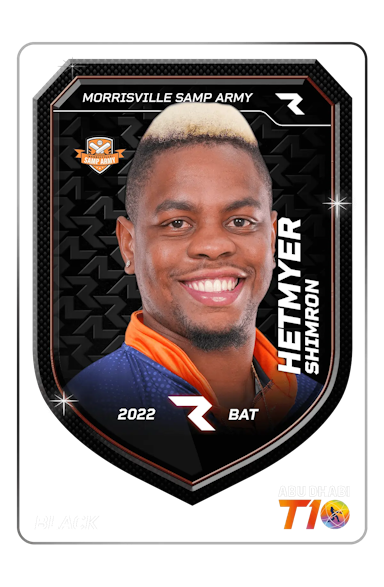 Shimron Hetmyer Player NFT Card