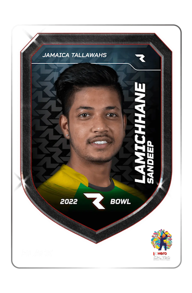 Sandeep Lamichhane Player NFT Card