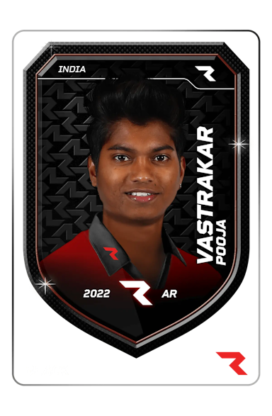 Pooja Vastrakar Player NFT Card