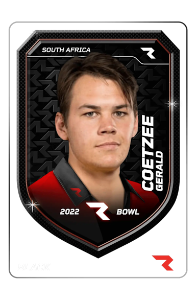 Gerald Coetzee Player NFT Card