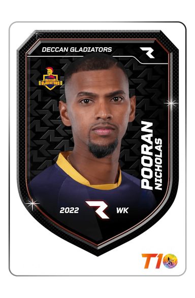 Nicholas Pooran Player NFT Card