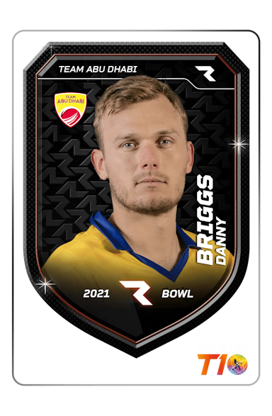 Danny Briggs Player NFT card