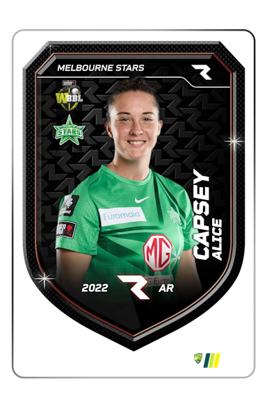 Alice Capsey Player NFT Card
